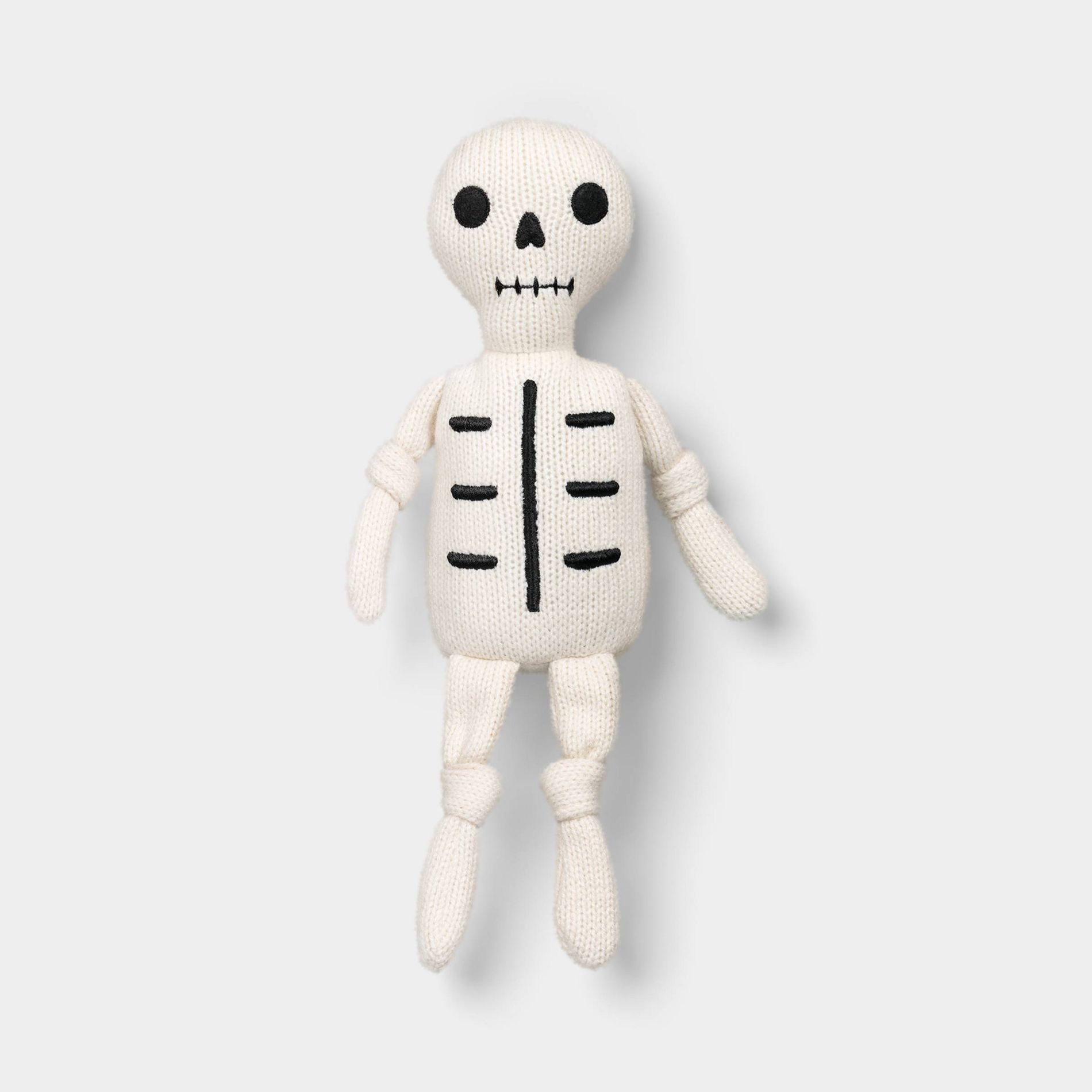 Skeleton Classic Halloween Small Knit Character Sitabout - Hyde and EEK! Boutique™