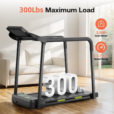 Vynxaria Foldable Walking Pad Treadmill for Seniors - Safe, Stable, and Easy to Use