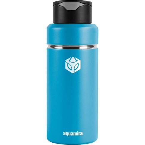 Aquamira 32 Oz. Shift Stainless Steel Filter Water Bottle - Blue : Target