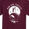 Men's - The Nightmare Before Christmas - Jack and Sally On Hill Now And Forever Short Sleeve Graphic T-Shirt - 2 of 4