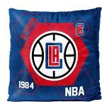 NBA Los Angeles Clippers Connector Velvet Reverse Pillow