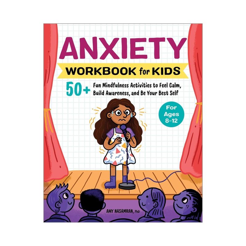 Anxiety Workbook for Kids - (Health and Wellness Workbooks for Kids) by  Amy Nasamran (Paperback), 1 of 2