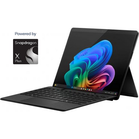 Microsoft Surface Pro Copilot+ PC Touchscreen 13" OLED Snapdragon X Elite Processor 16GB Ram 1TB SSD (11th Edition) Black + Microsoft Surface Pro K... - image 1 of 4