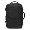 Hynes Eagle 44L Travel Backpack Wristlet Wallet Set-Black - 2 of 4