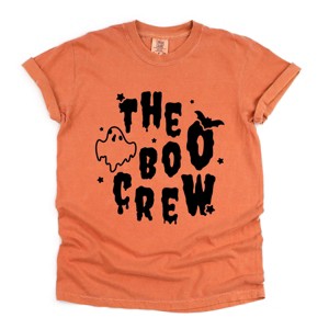 Simply Sage Market The Boo Crew Bat and Ghost Garment Dyed Tee - 1 of 4