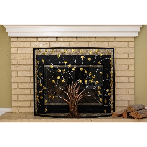 Fireplace Screen,Mesh Fireplace Cover Safe Cover,Fireplace Baby