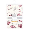 Hudson Baby Infant Girl Convertible Swaddle Sleep Sack, Rose - 2 of 4