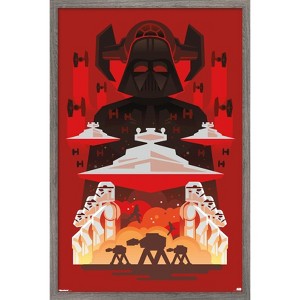 Trends International Star Wars: Heroic Gestures - Return Of The Jedi Framed Wall Poster Prints - 1 of 4