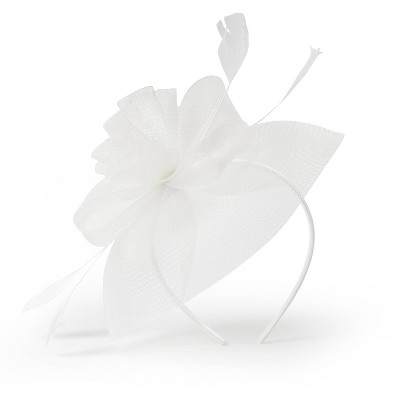Fascinators White - Bullseye's Playground™
