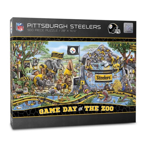 Nfl Carolina Panthers Game Day At The Zoo 500pc Puzzle : Target