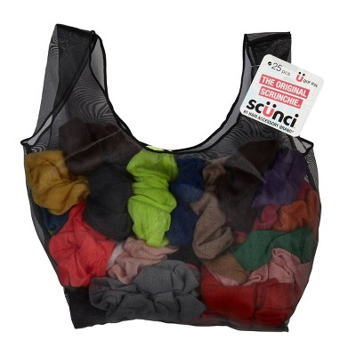 scunci Scrunchies Bulk Pack Bright Colors - 25ct