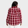 Women's Long Sleeve Collared Flannel Button-Down Shirt - Universal Thread™ - 2 of 3