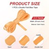Unique Bargains Satin Hemming Binding DIY Craft Double-Fold Bias Tape - 2 of 4