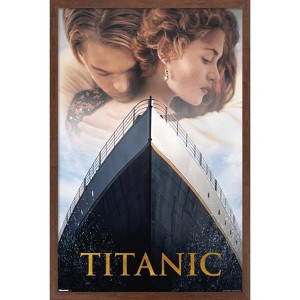 Trends International Titanic (1997) - Embrace One Sheet Framed Wall Poster Prints - 1 of 4