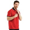 Mio Marino Men's Classic-Fit Cotton-Blend Pique Polo Shirt with Contrast Collar - 4 of 4