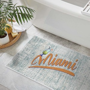 Sussexhome Non-Skid Ultra-Thin Area Rugs for Laundry Room, Entryway, Bathroom and Kitchen - Washable Multipurpose Floor Mat - US States - 1 of 4