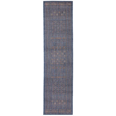 Liora Manne Avena  Indoor/Outdoor Rug  Denim..