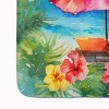 LunaLulinlk Hibiscus in Watercolor Memory Foam Kitchen Mat - 4 of 4
