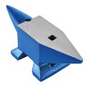 Single Horn Anvil, Cast Iron Anvil Blacksmith Withstands Heavy Blows, Jewelers Metalsmith Tools and Equipment,blue 110 lbs (50kg) - 2 of 4