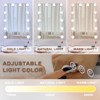 HOMLUX LED Vanity Makeup Mirror - 3 Color Lights, Detachable 10X Magnification, Smart Touch - 4 of 4