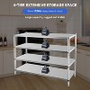Stainless Steel Shelves, Heavy Duty Adjustable Shelf Unit with Adjustable Height and Vent Holes for Kitchen - 3 of 4