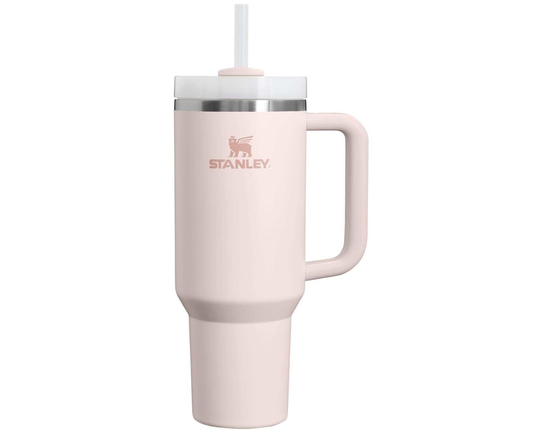 Stanley 40 oz Stainless Steel H2.0 FlowState Quencher Tumbler Rose Quartz 2.0
