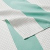 CAVINAS Waffle Shower Curtain with 3M Treatment, Bathroom Water-Resistant Shower Liner Featuring Easy-Care, Machine-Washable Fabric - 4 of 4