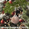 25pcs 6cm Christmas Ball Ornament Set - Velvet Christmas Ornaments, Christmas Tree Decorations, Holiday Ornament Set, Festive Tree Ornaments - 3 of 4