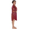 Harry Potter Hermione Hogwarts Logo Crest Nightgown Sleepshirt Holiday Pajama Red - 2 of 3
