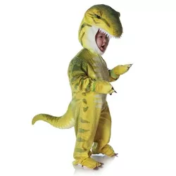Underwraps Green T-Rex Plush Costume Child 4-6T