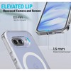 Nakedcellphone Clear Case for Google Pixel 9A Phone - Compatible with MagSafe Chargers/Mounts/Wallets - 4 of 4