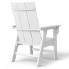 WestinTrends 5 Piece Outdoor Patio Dining Square Table and Modern Armchair Set - 4 of 4