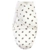 Hudson Baby Infant Boy Quilted Cotton Swaddle Wrap 3pk, Football, 0-3 Months - 3 of 4