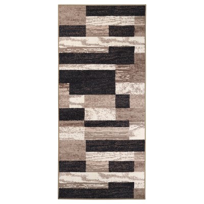 Contemporary Patchwork Geometric Indoor Area Rug by Blue Nile Mills