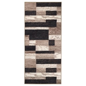 Contemporary Patchwork Geometric Indoor Area Rug by Blue Nile Mills - 1 of 4