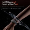HONGGE Smart Watch with 1.43" AMOLED Display, Bluetooth Calls, SpO₂ & Heart Rate Monitor, 100+ Sports Modes, Bonus Leather Strap Included - 3 of 4