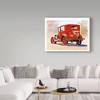 24" x 32" Old Car by Ata Alishahi - Trademark Fine Art: Vintage Style, Gallery-Wrapped Canvas - 3 of 4