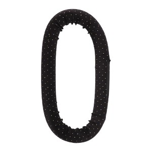 Unique Bargains Women's Drill Point Hair Rollers 11.42"x5.31" Black 1pc - 1 of 4