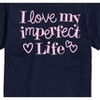 Men's - Instant Message - I Love My Imperfect Life Short Sleeve Graphic T-Shirt - 2 of 4