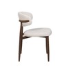 New Classic Furniture,Royce Metal & Fabric Side Chair (Set of 2), Beige - 4 of 4