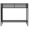 Twin Over Twin Bunk Bed with Ladder and Guardrails - 4 of 4