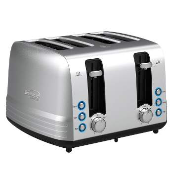 Brentwood Select Extra Wide Stainless Steel Toaster