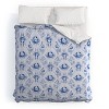 Deny Designs Britt Mills Design Nauti Crab King Comforter and Sham Set (2-3pc Set) - 2 of 4