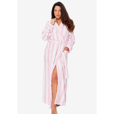 Dreams & Co. Plus Size Long Terry Robe