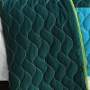 Slickblue Full/Queen Quilt Set, Vermicelli Quilted Patchwork, Reversible, Full/Queen, Multiple Color & Designs, 3pc - 2 of 4