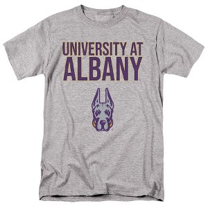 Men's University at Albany Official Stacked T-Shirt - 1 of 4