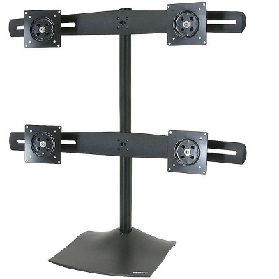 Ergotron DS100 Monitor Stand Up to 24" Monitor Black (33-324-200)