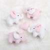 The Peanutshell Pink Elephant Musical Baby Crib Mobile for Girls - 3 of 4