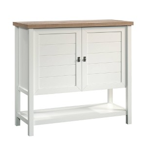 Cottage Road Storage Cabinet Soft White - Sauder - 1 of 4