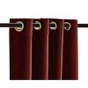 Legacy Decor Blackout Room Divider Panel Privacy Partition Heavyweight Premium Fabric Thermal Insulated Grommet Top - 3 of 4